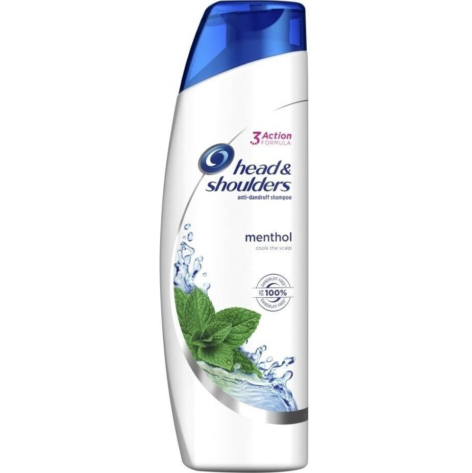 Head & Shoulders Anti-Dandruff Cool Menthol Shampoo Σαμπουάν Κατά της Πιτυρίδας με Μενθόλη για Φυσική Αίσθηση Δροσιάς 360ml