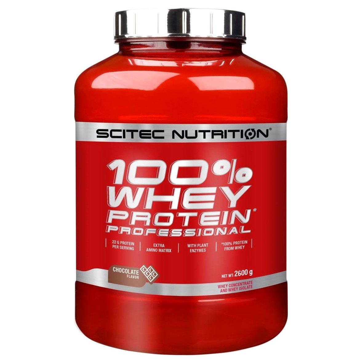 Scitec Nutrition 100% Whey Protein Professional Μείγμα Εξαιρετικής Ποιότητας Πρωτεΐνης Ορού Γάλακτος 2600 gr – Vanilla