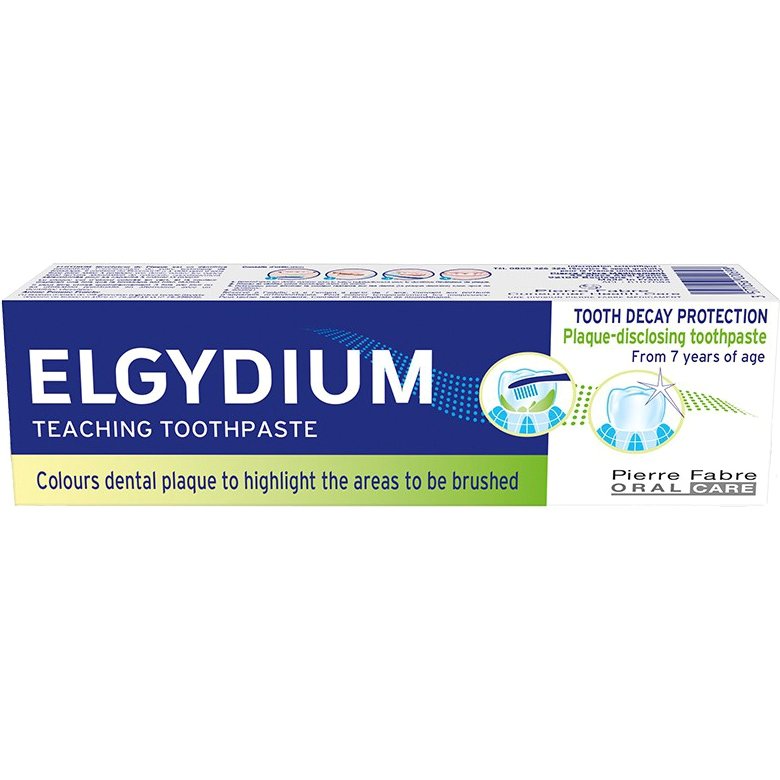 Pierre Fabre Oral Care Elgydium Εκπαιδευτική Οδοντόκρεμα - Χρωματίζει την Οδοντική Πλάκα 50ml