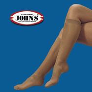 Johns Kάτω Γόνατος Knee Κάλτσες Φλεβίτιδας AD 40 (7 – 9mmHg) 214520 – ΜΑΥΡΟ S/M