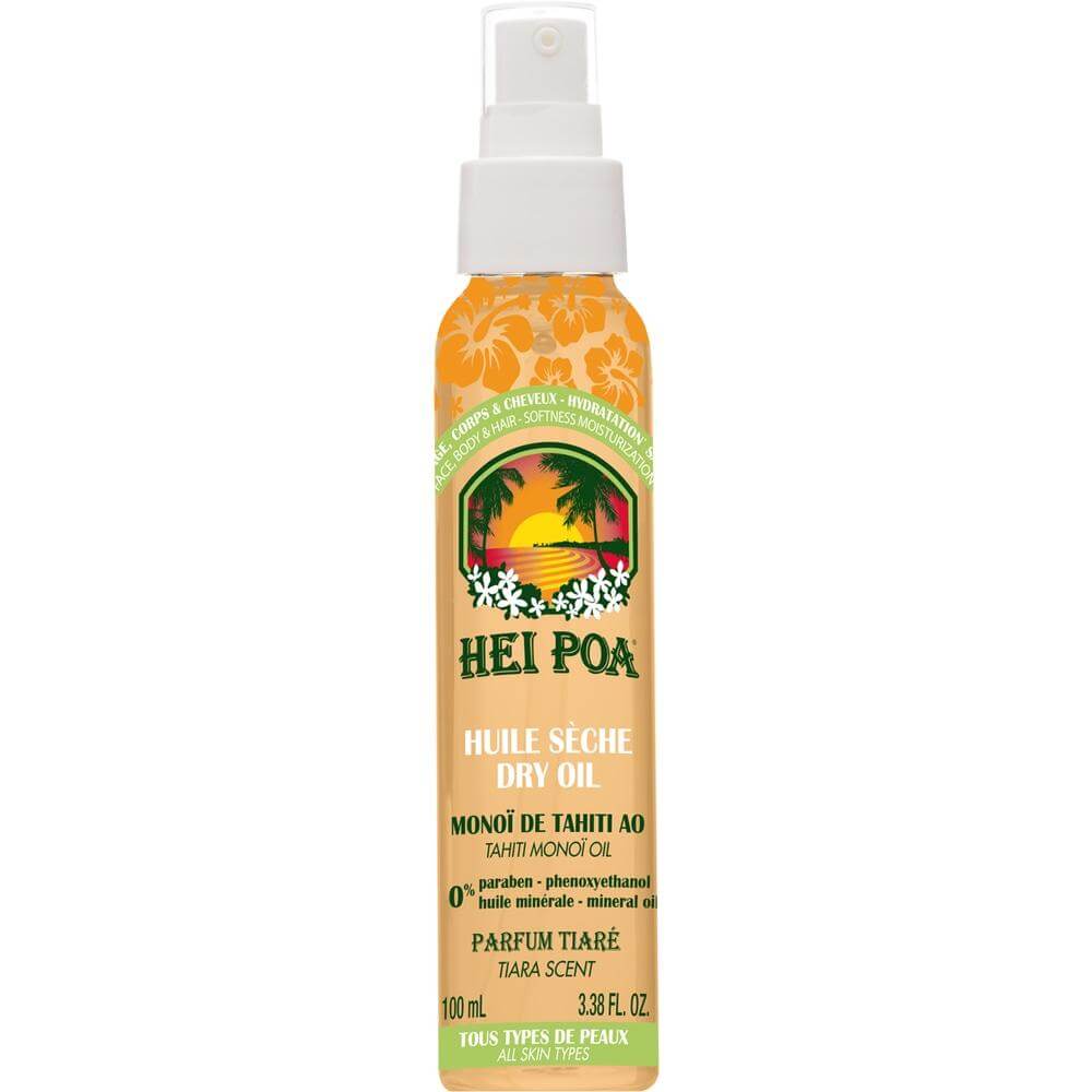 Hei Poa Huile Seche Dry Oil Ξηρό Λάδι Πολλαπλών Χρήσεων για Όλους τους Τύπους Δέρματος 100ml