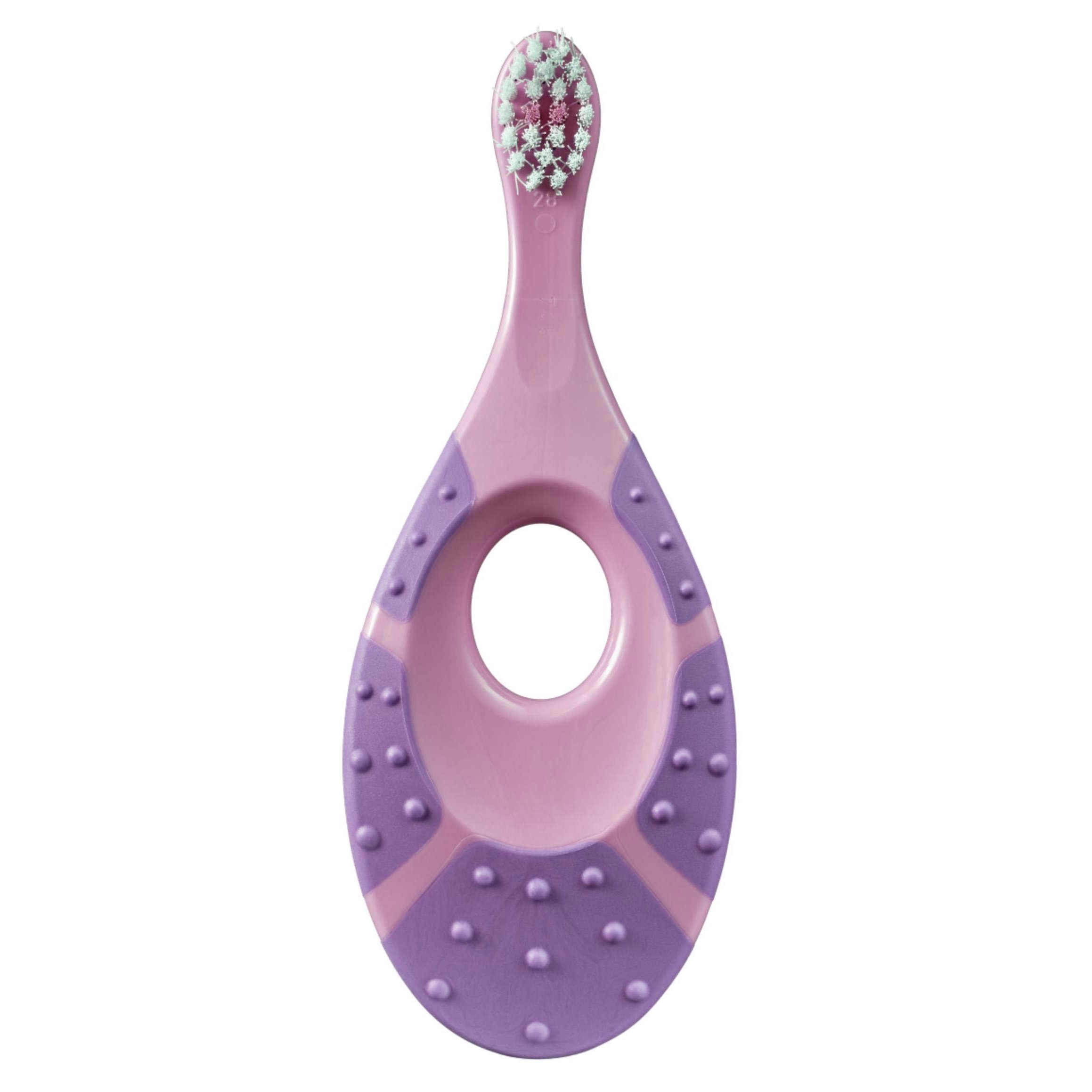Jordan Step By Step Extra Soft 0-2 Years 1 Τεμάχιο Βρεφική Μαλακή Οδοντόβουρτσα Κατάλληλη από 0 Έως 2 Ετών Κωδ 310013 – Λιλά / Μωβ