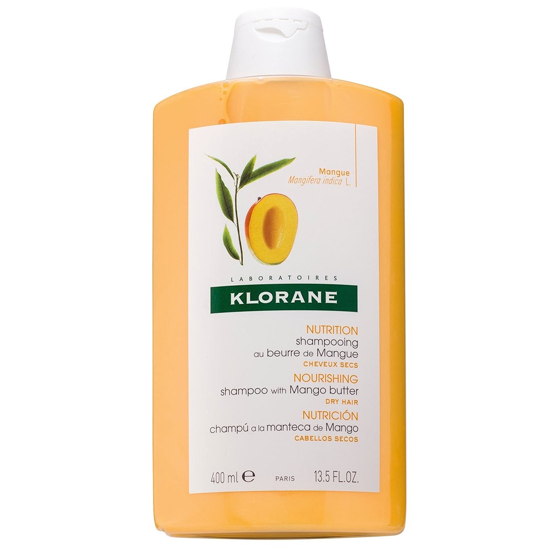 Klorane Mango Butter Nourishing Treatment Shampoo Σαμπουάν με Βούτυρο Μάνγκο για Ξηρά Μαλλιά, 400ml Promo -25%