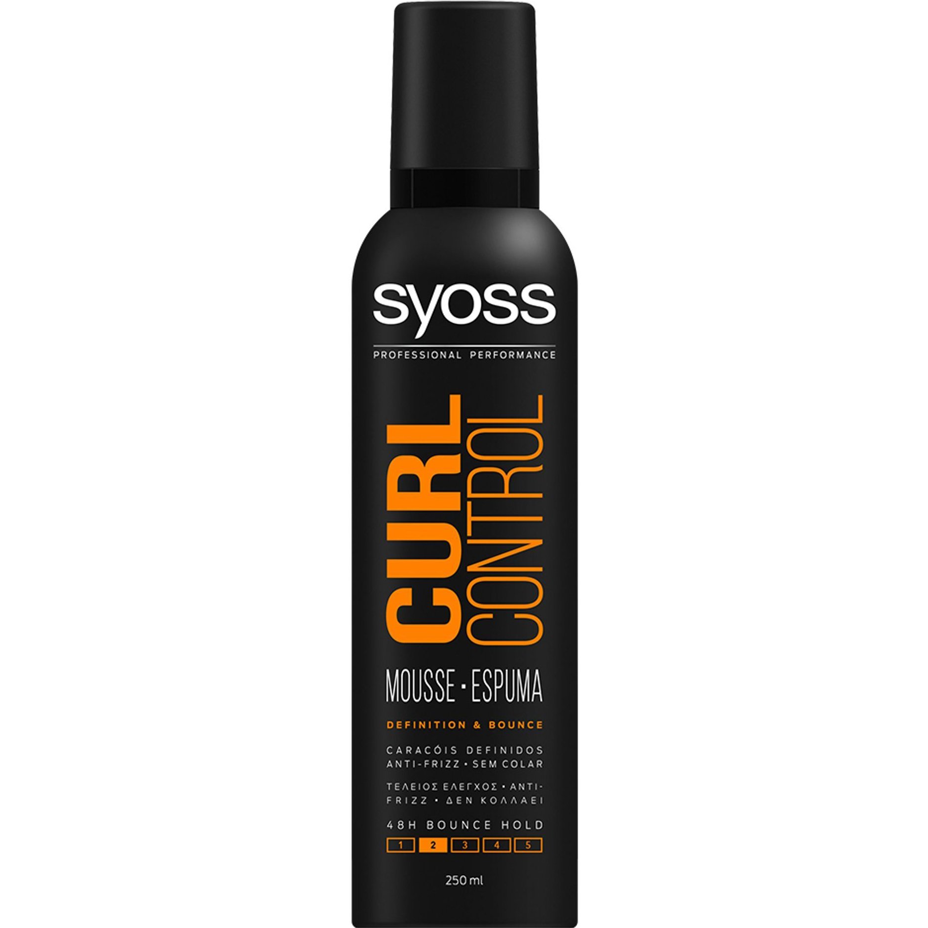 Syoss Syoss Mousse Curls Επαγγελματικός Αφρός Μαλλιών, Προσφέρει Ελαστικότητα στα Σγουρά Μαλλιά & Ανάλαφρο Κράτημα 250ml