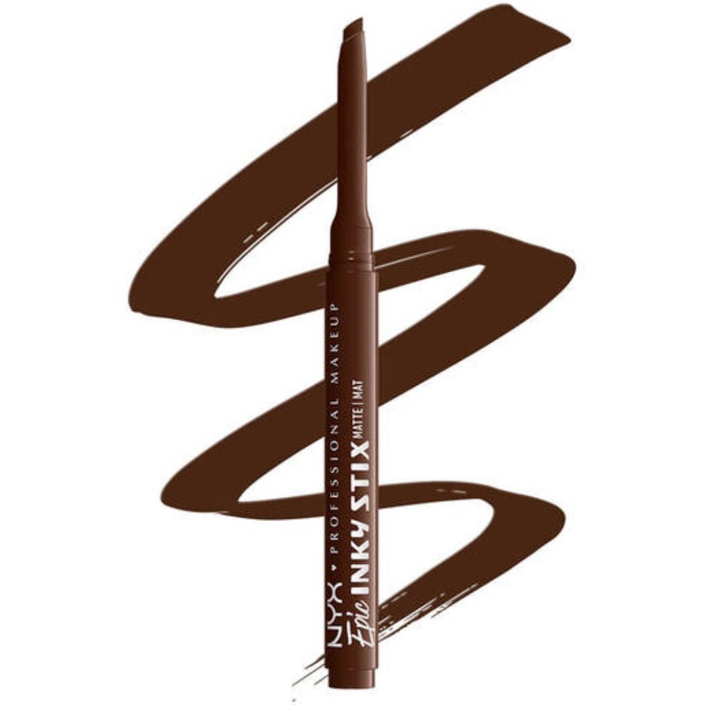 Nyx Professional Makeup Epic Inky Stix Mat Eyeliner Waterproof Cream Gel Αδιάβροχο Κρεμώδες Τζελ σε Στίκ που Εφαρμόζονται Εύκολα & Ομοιόμορφα για Πλούσιο Χρώμα που Διαρκεί Έως & 24 Ώρες 0.1g - 02 Ember Energy