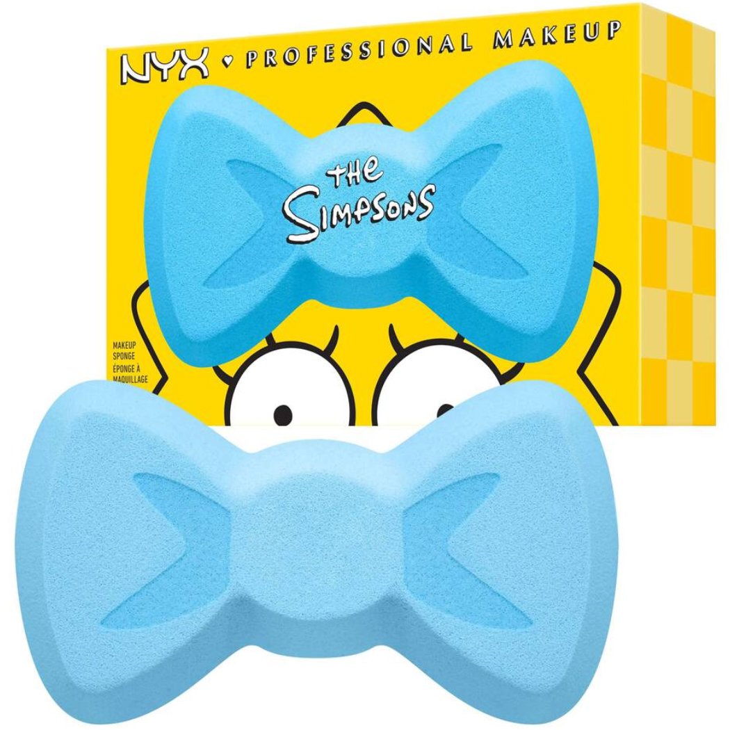 Nyx Professional Makeup Maggie Simpson Bow Makeup Sponge Σφουγγάρι Μακιγιάζ Εμπνευσμένο από τον Iconic Μπλε Φιόγκο της Maggie για Τέλειο Μακιγιάζ 1 Τεμάχιο