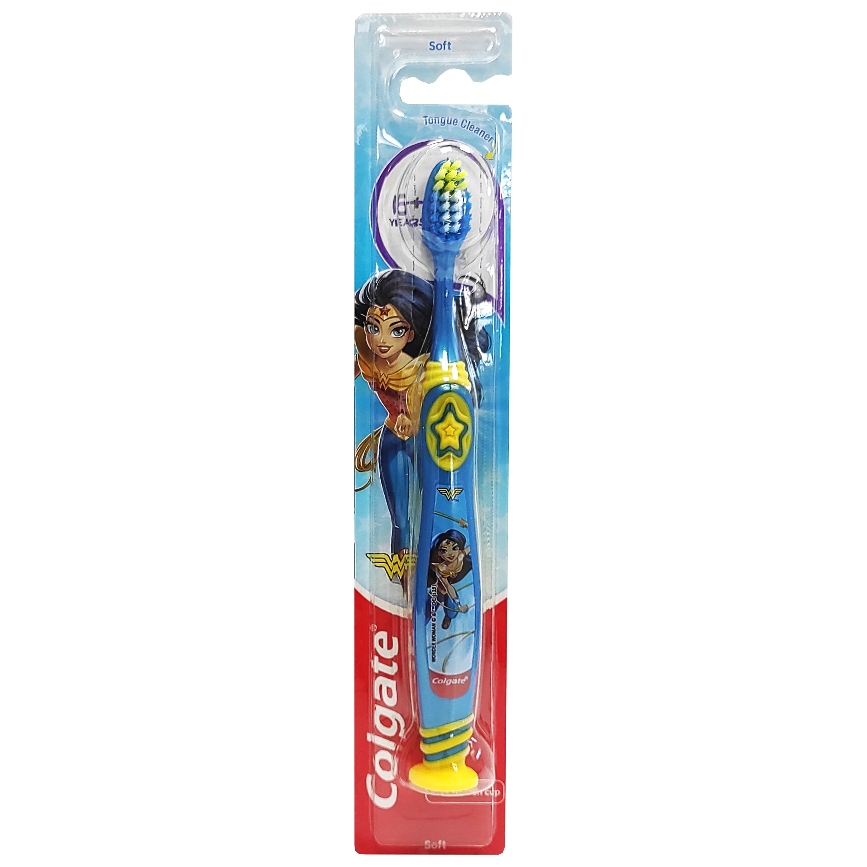 Colgate Wonder Woman Soft 6+ Years Οδοντόβουρτσα Μαλακή Σχεδιασμένη για τις Ανάγκες των Παιδιών 6 Χρονών και Άνω 1 Τεμάχιο