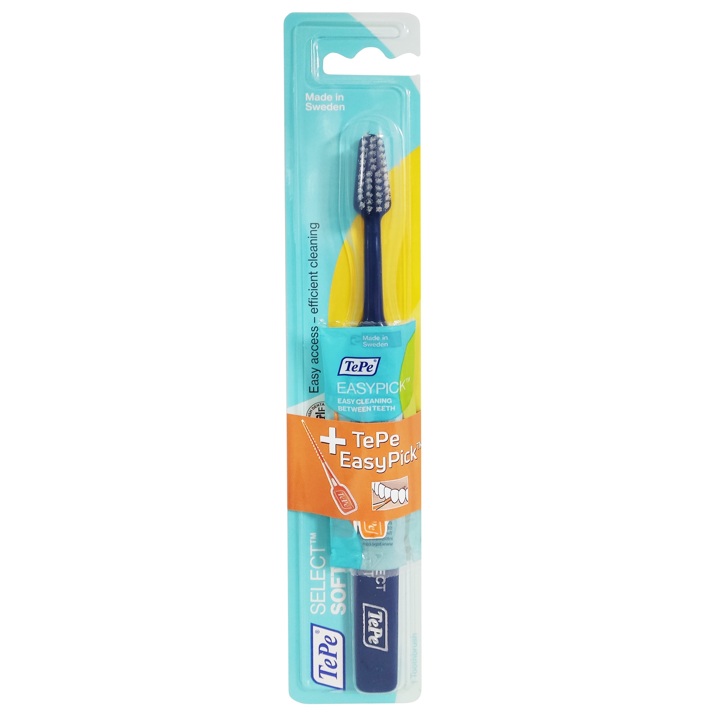 Tepe Promo Select Soft Blue Toothbrush 1 Τεμάχιο & Δώρο Easy Pick 2 Τεμάχια