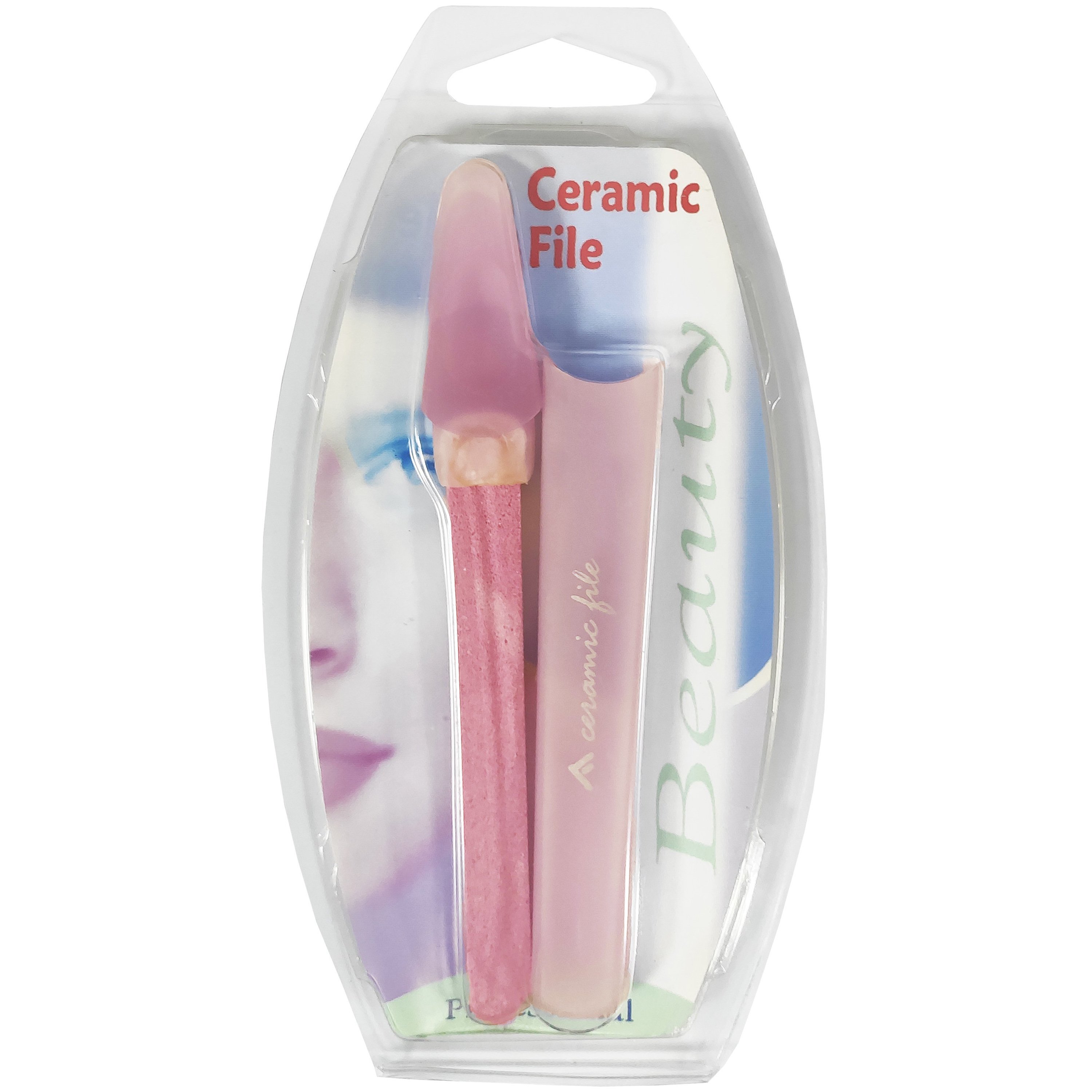 Fraliz Ceramic File Κεραμική Λίμα Νυχιών με Θήκη 1 Τεμάχιο – Ροζ