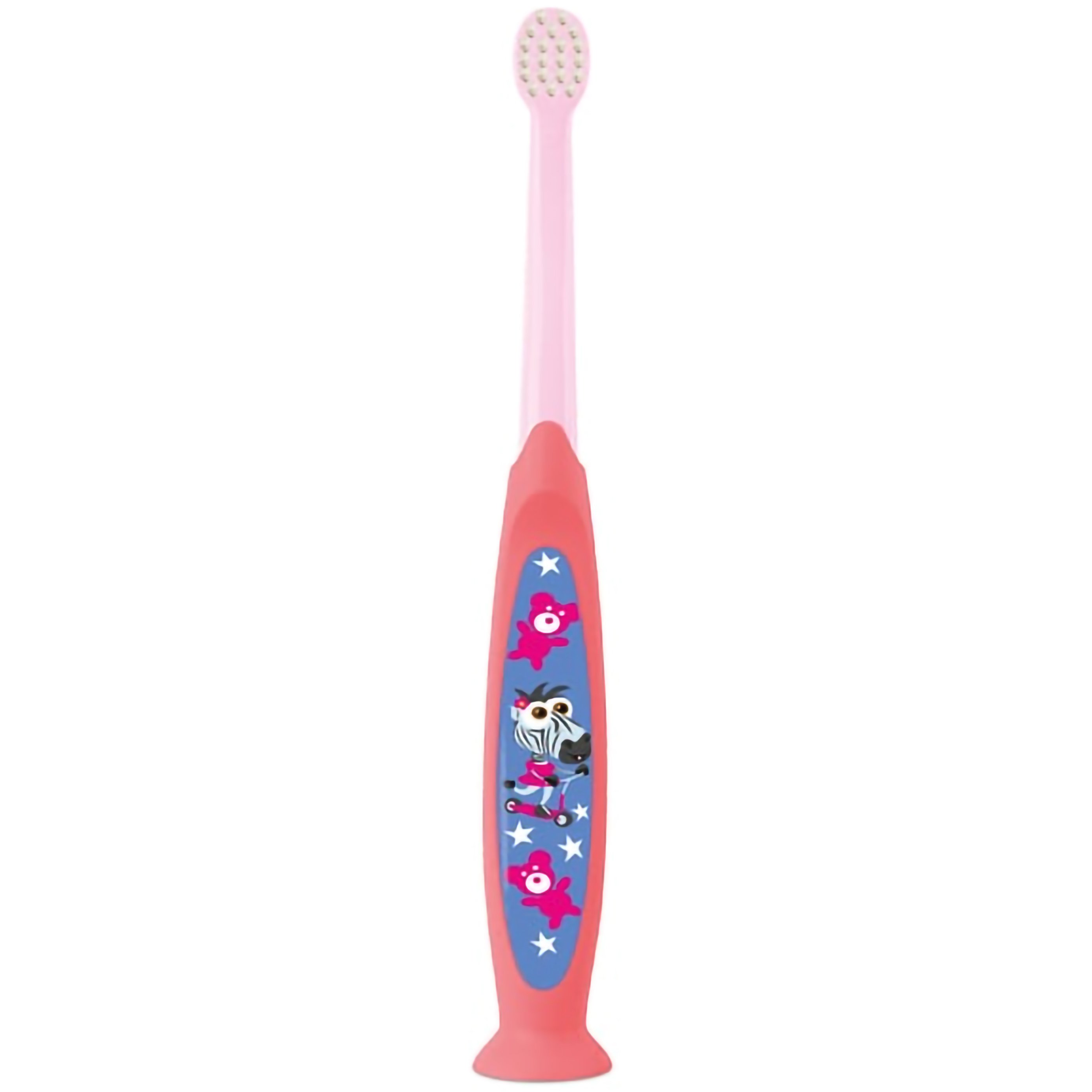 Elgydium Baby 0/2 Years Soft Toothbrush Βρεφική Οδοντόβουρτσα έως 2 Ετών 1 Τεμάχιο – Ροζ