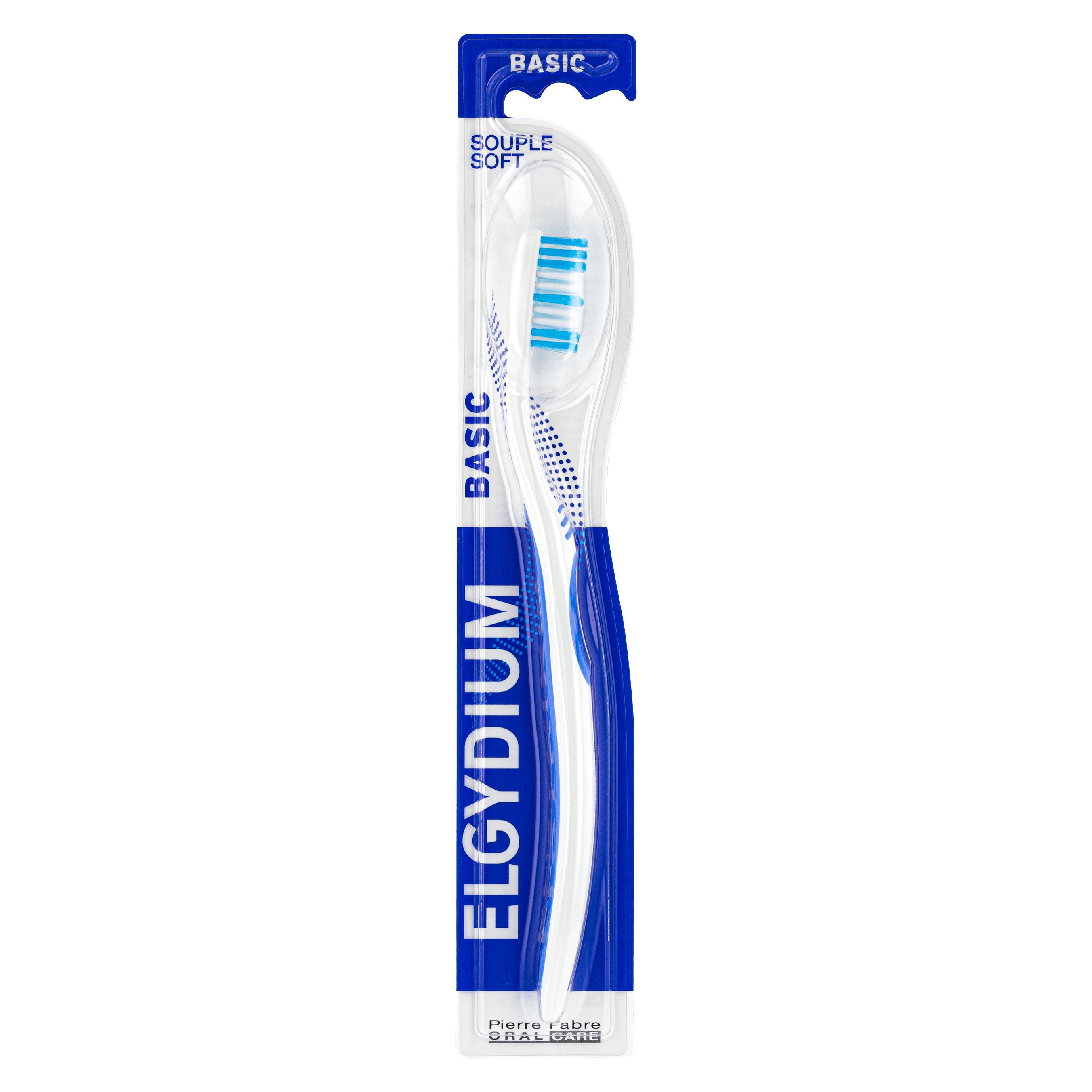 Elgydium Basic Toothbrush Soft Μαλακή Οδοντόβουρτσα για Βαθύ Καθαρισμό 1 Τεμάχιο – Μπλε