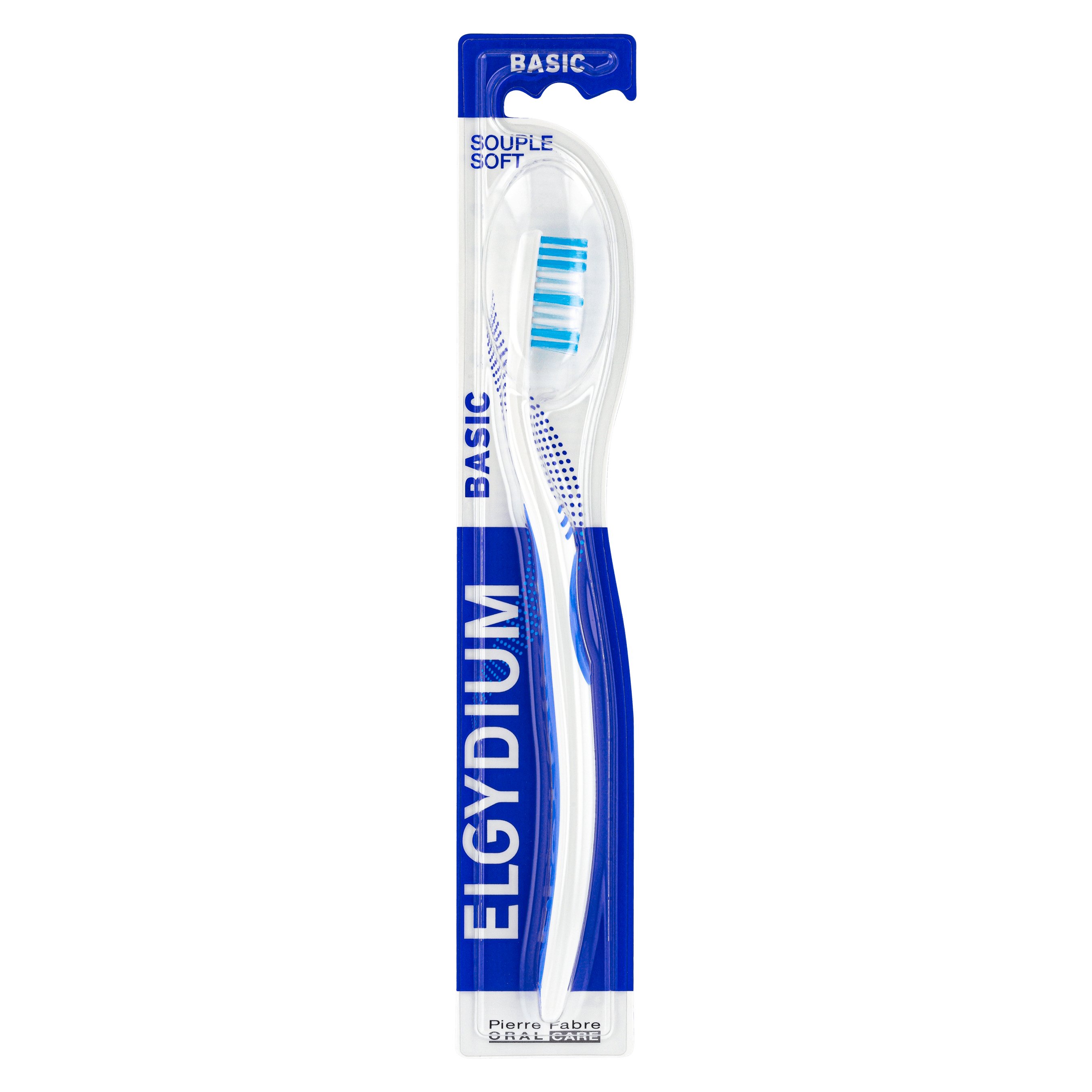 Elgydium Basic Toothbrush Soft Μαλακή Οδοντόβουρτσα για Βαθύ Καθαρισμό 1 Τεμάχιο – Μπλε