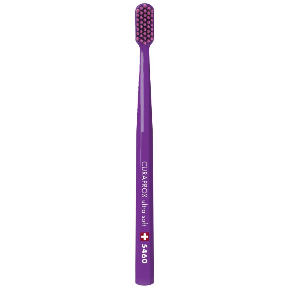 Curaprox CS 5460 Ortho Ultra Soft Toothbrush Μωβ – Φούξια Πολύ Μαλακή Οδοντόβουρτσα Κατάλληλη για Καθαρισμό Ορθοδοντικών Μηχανισμών 1 Τεμάχιο
