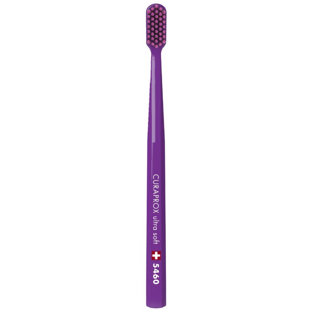 Curaprox CS 5460 Ortho Ultra Soft Toothbrush Μωβ - Φούξια Πολύ Μαλακή Οδοντόβουρτσα Κατάλληλη για Καθαρισμό Ορθοδοντικών Μηχανισμών 1 Τεμάχιο