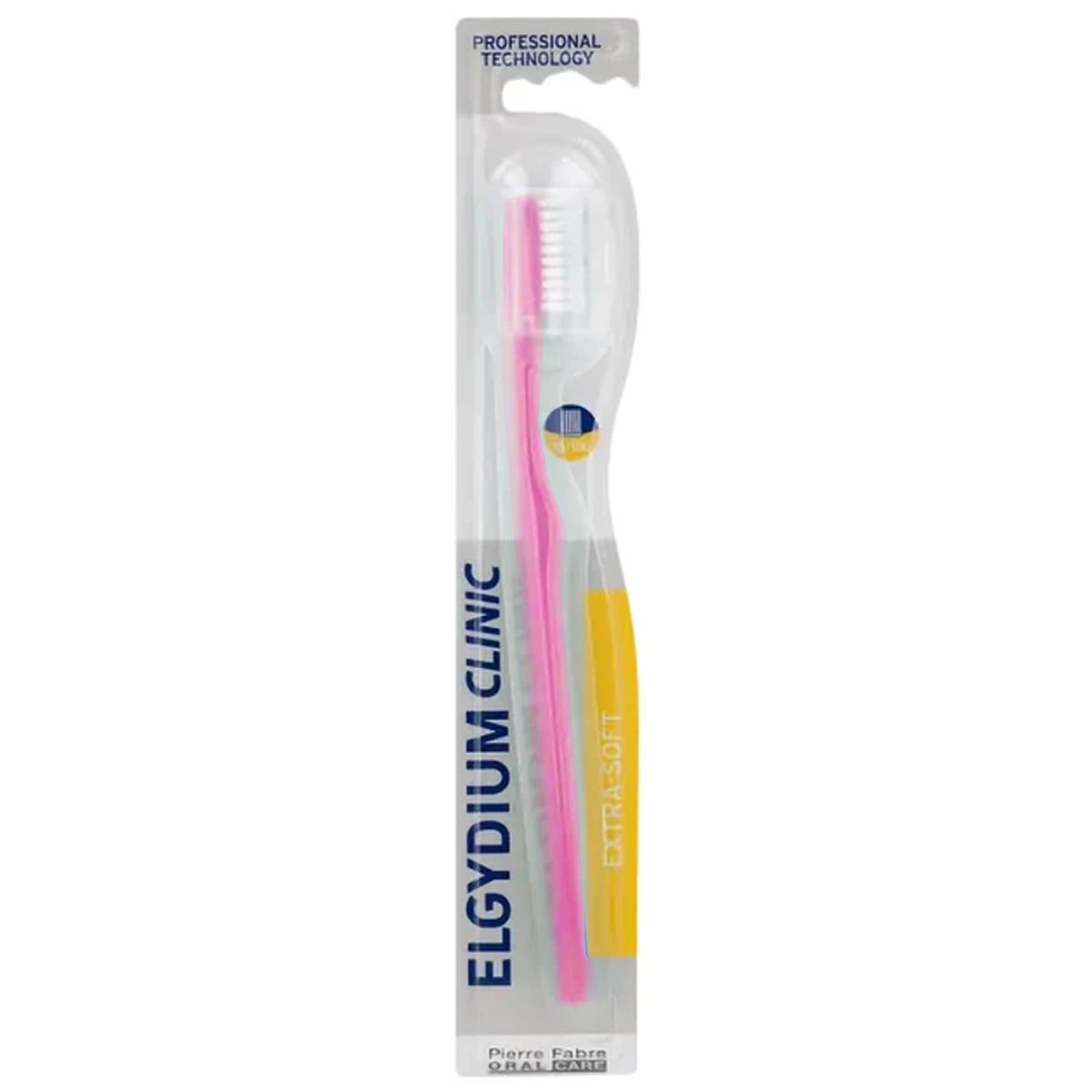 Elgydium Clinic Extra-Soft 15/100 Toothbrush Πολύ Μαλακή Οδοντόβουρτσα Κατάλληλη για Μετεγχειρητική Φροντίδα 1 Τεμάχιο – Φούξια