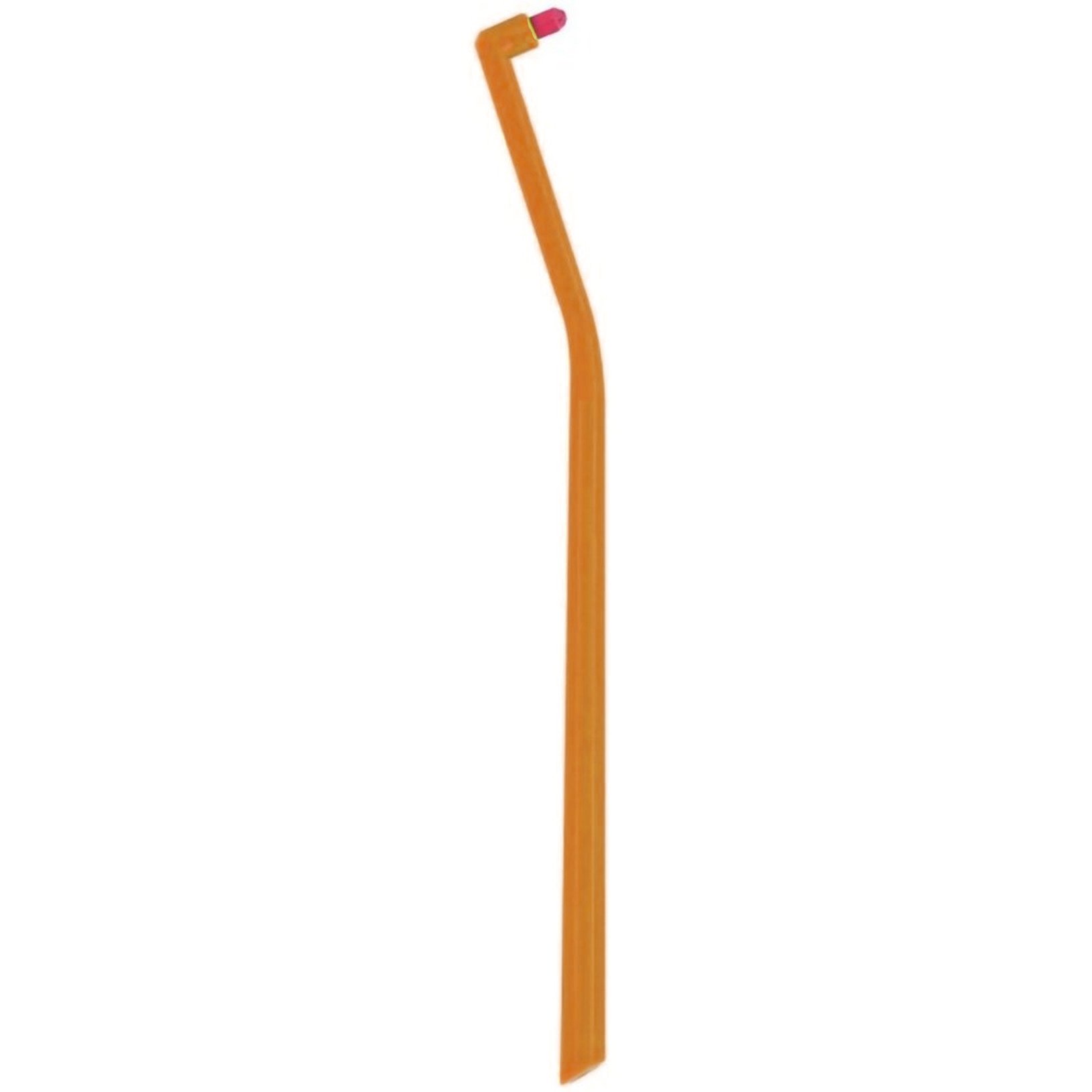 Curaprox CS 1006 Single Toothbrush Μονοθύσανη Οδοντόβουρτσα για Αποτελεσματικό Καθαρισμό Ορθοδοντικών Μηχανισμών & Εμφυτευμάτων 1 Τεμάχιο – Πορτοκαλί / Φούξια