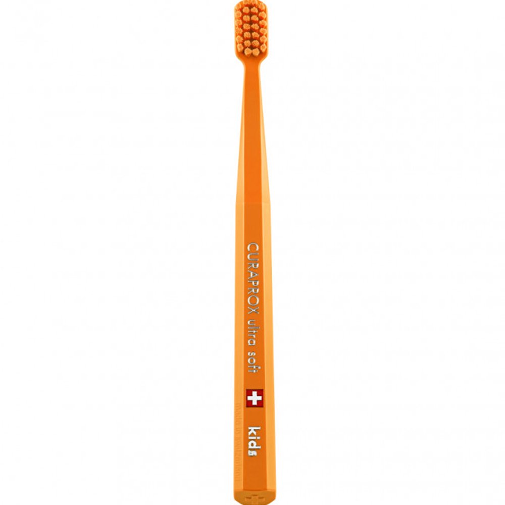Curaprox Curaprox Kids CS 5500 Ultra Soft Toothbrush 4-12 Years Παιδική Οδοντόβουρτσα με Μικρή Κεφαλή & Εξαιρετικά Μαλακές Ίνες 1 Τεμάχιο - Πορτοκαλί