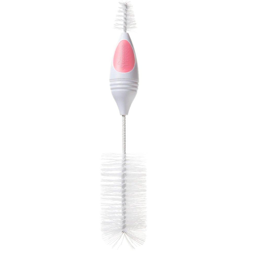 Tommee Tippee Tommee Tippee Bottle & Teat Brush Βούρτσα Καθαρισμού Μπιμπερό & Θηλών 1 Τεμάχιο - Ροζ