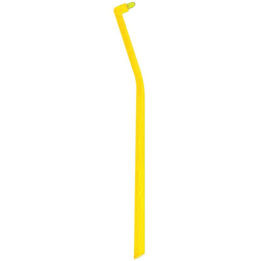 Curaprox Curaprox CS 1006 Single Toothbrush Μονοθύσανη Οδοντόβουρτσα για Αποτελεσματικό Καθαρισμό Ορθοδοντικών Μηχανισμών & Εμφυτευμάτων 1 Τεμάχιο - Κίτρινο / Λαχανί