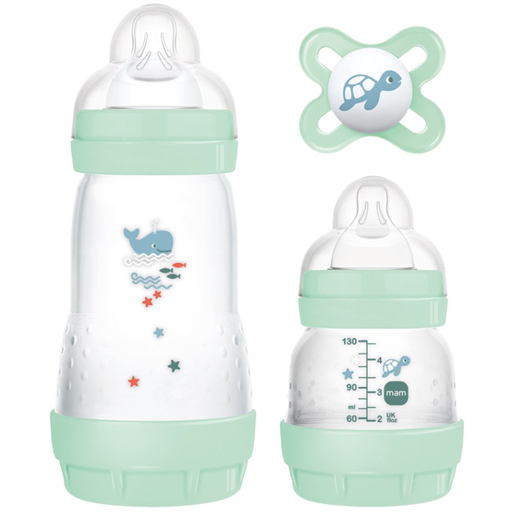 Mam Mam Promo Easy Start Anti-Colic Starter Set Τιρκουάζ 0m+, 1 Τεμάχιο, Κωδ 655G
