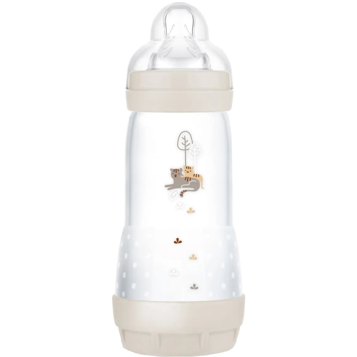 Mam Mam Easy Start Anti-Colic 4m+, 320ml Κωδ 356S - Κρεμ,Μπιμπερό Πολυπροπυλενίου με Θηλή Σιλικόνης Κατά των Κολικών