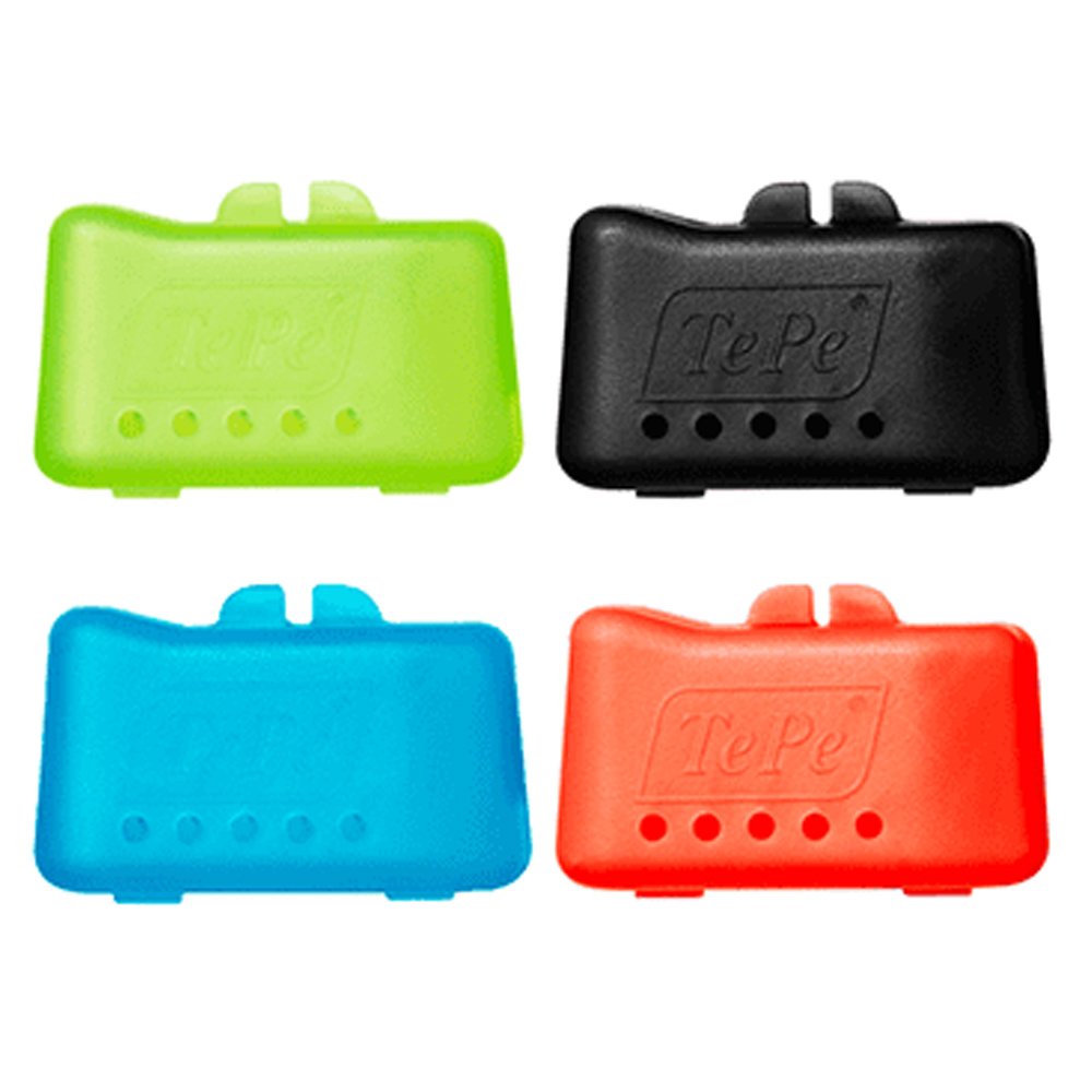 Tepe Tepe Brush Head Cup Καπάκι Οδοντόβουρτσας με Οπές Εξαερισμού, Ιδανικό για Καθημερινή Χρήση & Ταξίδια 4 Τεμάχια - Multicolor 10