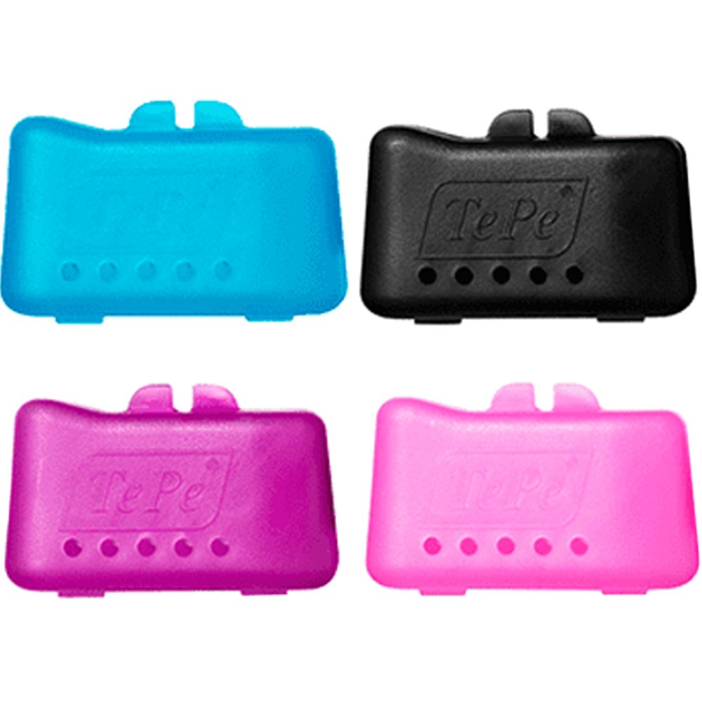 Tepe Brush Head Cup Καπάκι Οδοντόβουρτσας με Οπές Εξαερισμού, Ιδανικό για Καθημερινή Χρήση & Ταξίδια 4 Τεμάχια - Multicolor 9