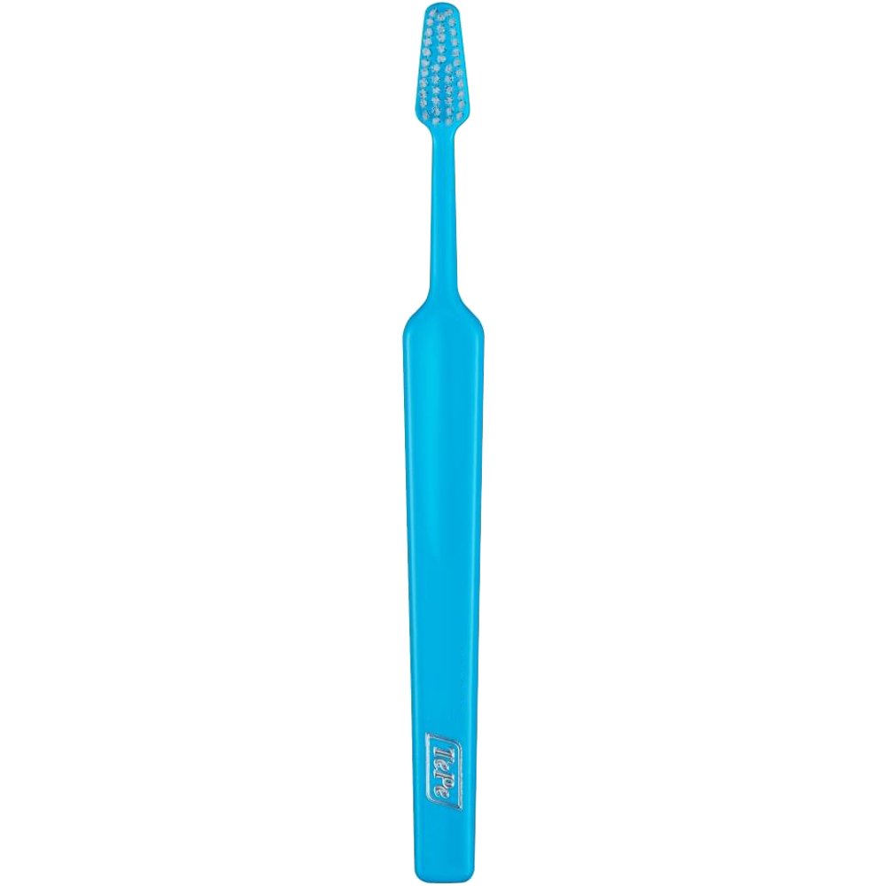 TePe Select Compact Medium Toothbrush Μέτρια Οδοντόβουρτσα με Μικρή Κωνική Κεφαλή για Αποτελεσματικό Καθαρισμό 1 Τεμάχιο - Μπλε