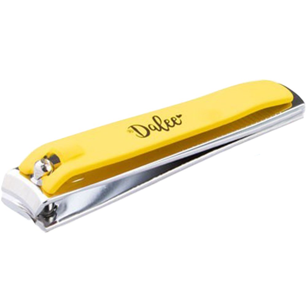 Dalee Dalee Ergonomic Nail Clipper Νυχοκόπτης με Εργονομική Αντιολισθητική Λαβή με Καμπυλωτές Λεπίδες 1 Τεμάχιο - Κίτρινο