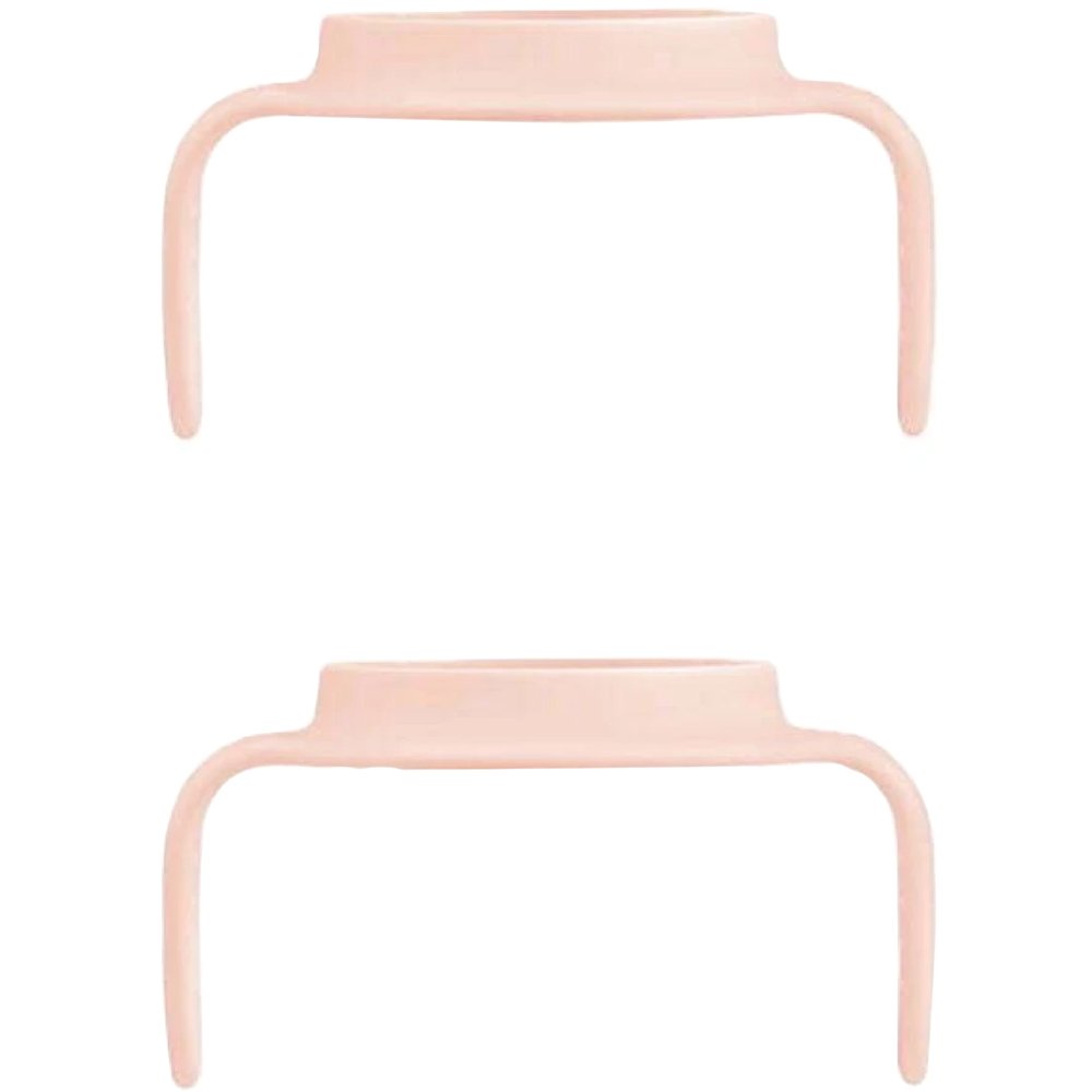 Mam Hold my Cup 4m+ Non-Slip Handles Χερουλάκια για Ποτήρια με Αντιολισθητικές Λαβές 2 Τεμάχια - Ροζ