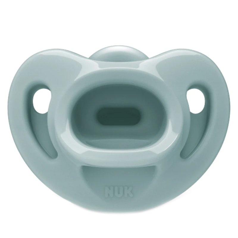 Nuk Sensitive Silicone Soother Soft 0-6m Πιπίλα από 100% Σιλικόνη Εξαιρετικά Μαλακή & Εύκαμπτη 1 Τεμάχιο - Μέντα