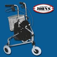 Johns ROLLATOR ΤΡΟΧΗΛΑΤΟΣ ΠΕΡΙΠΑΤΗΤΗΡΑΣ (3 ΡΟΔΕΣ) 24108