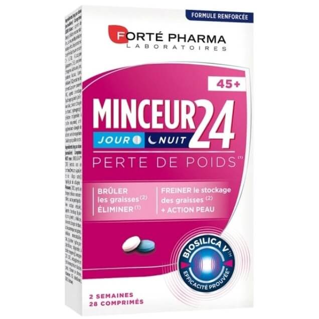 Forte Pharma Minceur 24 45+ Πολύ Αποτελεσματική Αδυνατιστική Λύση Fort 28tabs