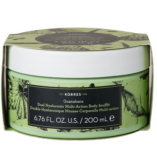 Korres Dual Hyaluronic Multi Action Body Souffle με Διπλό Υαλουρονικό Άρωμα Guanabana 200ml