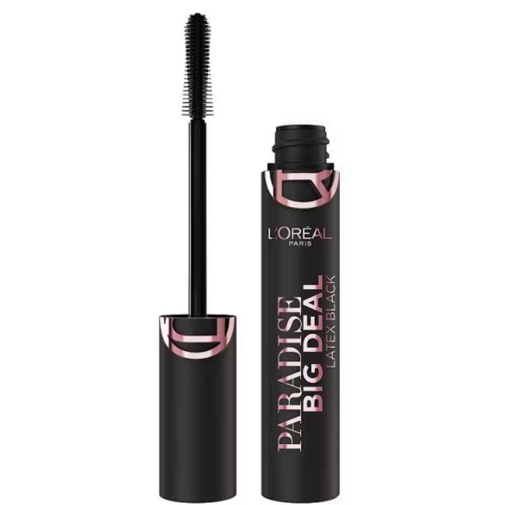 L'Oreal Paris Paradise Big Deal Latex Mascara Μάσκαρα για Όγκο που δεν Δημιουργεί Σβόλους & Χαρίζει Εντυπωσιακές Βλεφαρίδες 9.9ml - Black 