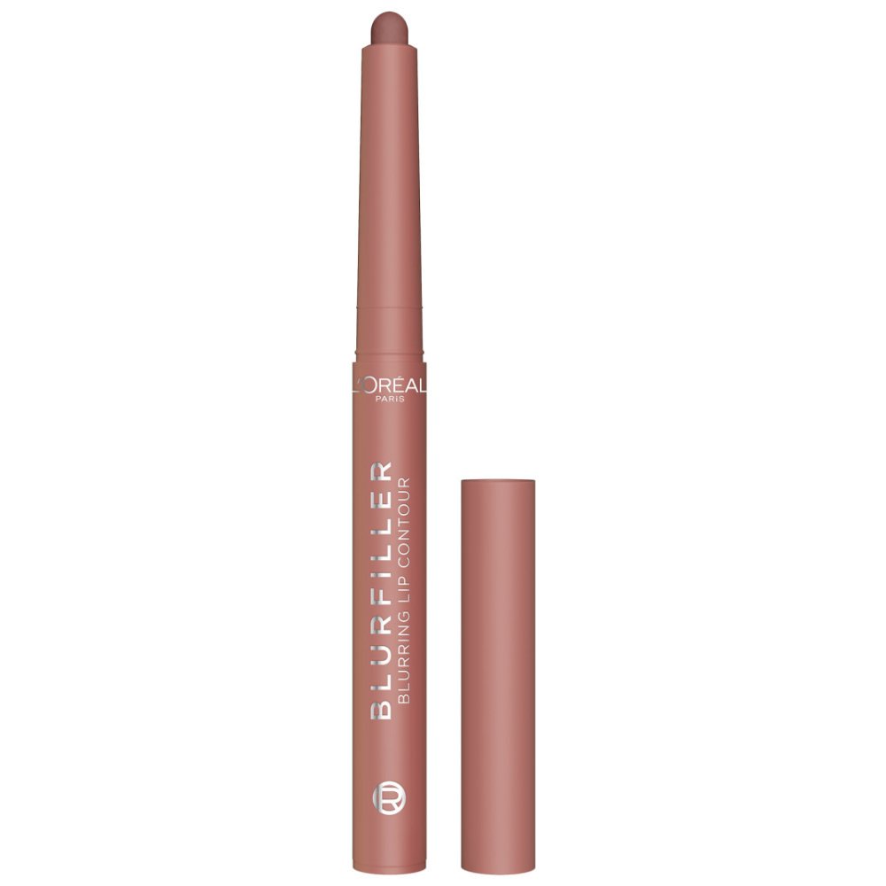 L'Oreal Paris Blurfiller Blurring Lip Contour Κρεμώδες Μολύβι Χειλιών για Φυσικό & Ενισχυμένο Αποτέλεσμα Όγκου 1 Τεμάχιο - 485 Nude Espresso