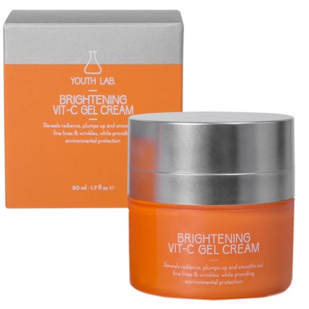 Youth Lab Brightening Vit-C Cream Gel Αντιρυτιδική Κρέμα Τζέλ για Λαμπερή, Λεία & Αναζωογονημένη Επιδερμίδα 50ml