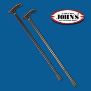 Johns ΜΠΑΣΤΟΥΝΙ ΜΕΤ/ΚΟ ΡΥΘΜ/ΝΟ h 77-100 cm 26111 – μαύρο