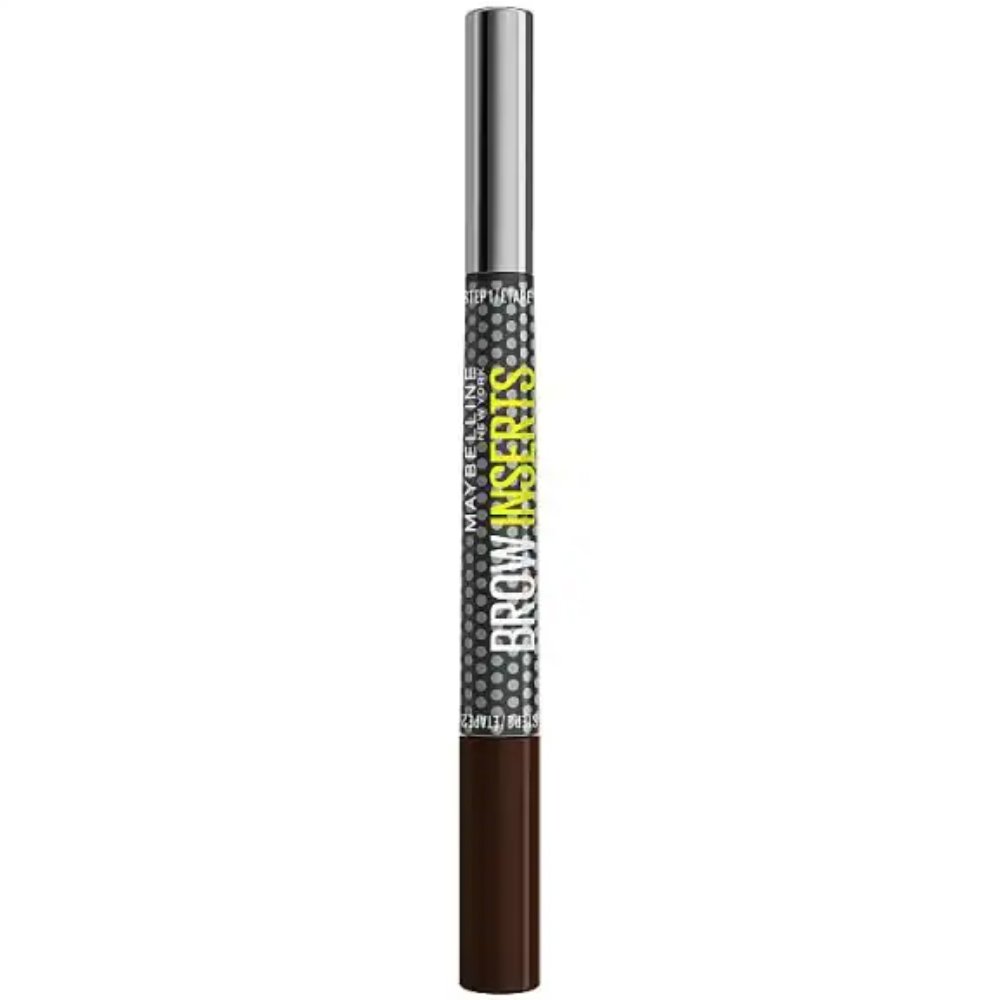 Maybelline Brow Inserts Pencil Multiplying Tool Στυλό Φρυδιών που Δίνουν Πλούσιο Όγκο & Χρώμα σε Αραιά Σημεία σε Μόλις 30 Δευτερόλεπτα 1 Τεμάχιο - 06 Black Brown