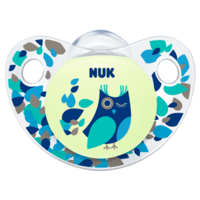 NUK Trendline Night & Day σιλικόνης χωρίς κρίκο, μεγέθη 1-3 – Μέγεθος 1 (0-6 μηνών)