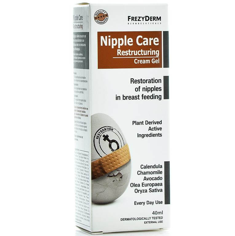 Frezyderm Nipple Care Restructuring Cream Gel Αναπλαστική Κρέμα 40ml