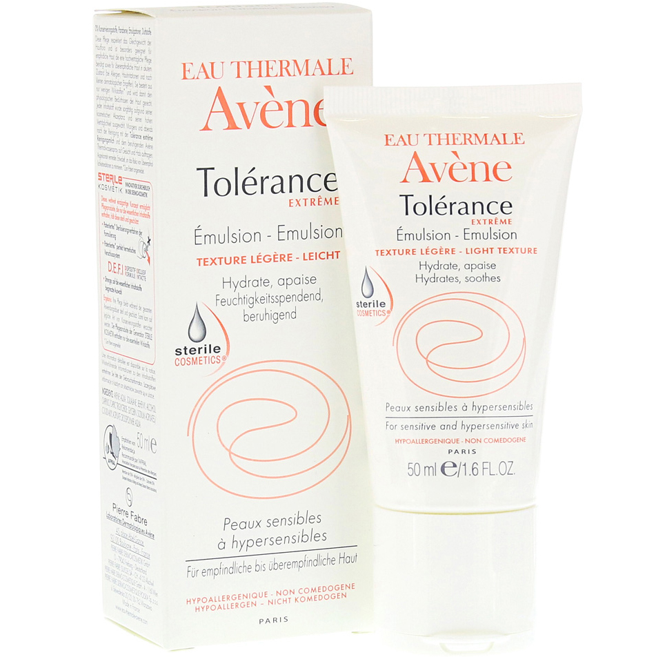 Avene Tolerance Extreme Emulsion Legere Εντατική Ενυδάτωση & Καταπράυνση για Ευαίσθητες Επιδερμίδες με Ελαφριά Υφή 50ml