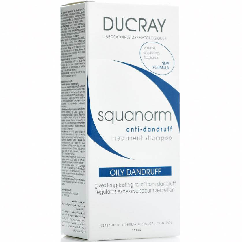 Ducray Squanorm Shampooing Σαμπουάν για την Λιπαρή Πιτυρίδα 200ml