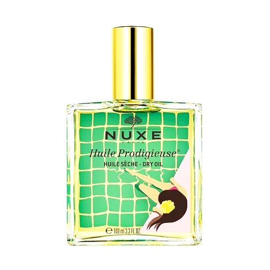 Nuxe Summer Limited Edition Huile Prodigieuse Yellow Πολυχρηστικό Ξηρό Λάδι για Πρόσωπο Σώμα Μαλλιά 100ml