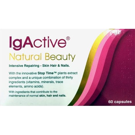IgActive Natural Beauty για τα Μαλλιά τα Νυχια και το Δέρμα 60caps