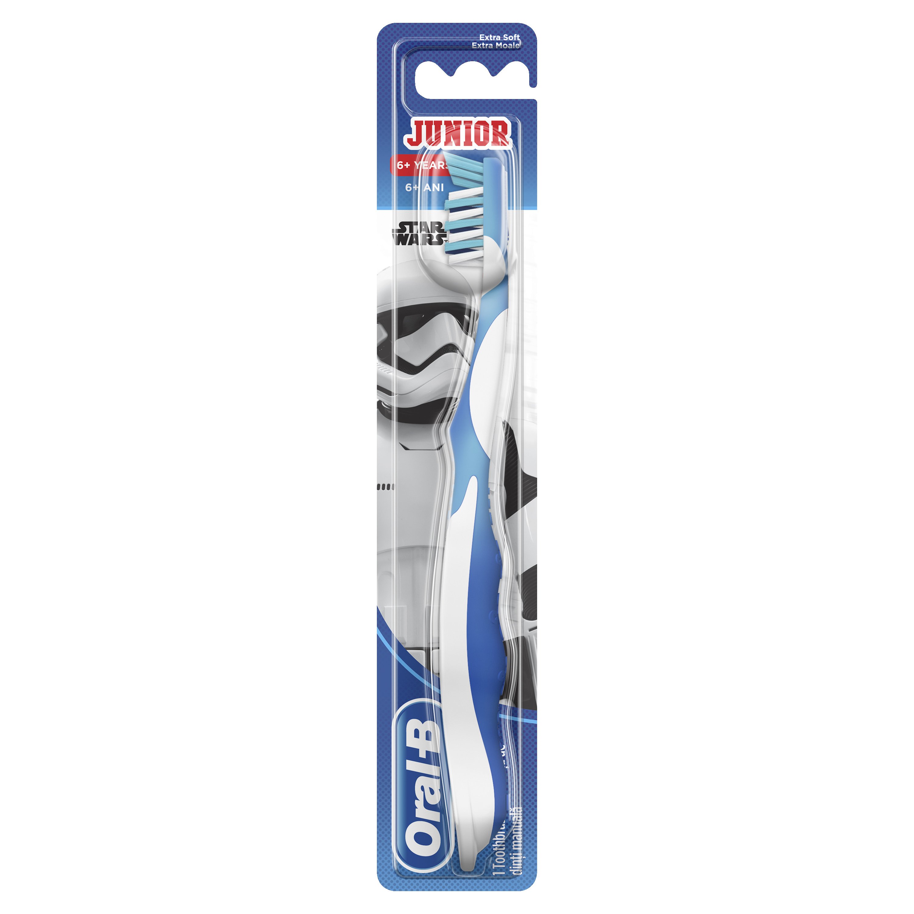 Oral-B Junior Star Wars Soft Μαλακή Παιδική Οδοντόβουρτσα 6+ Years 1 Τεμάχιο