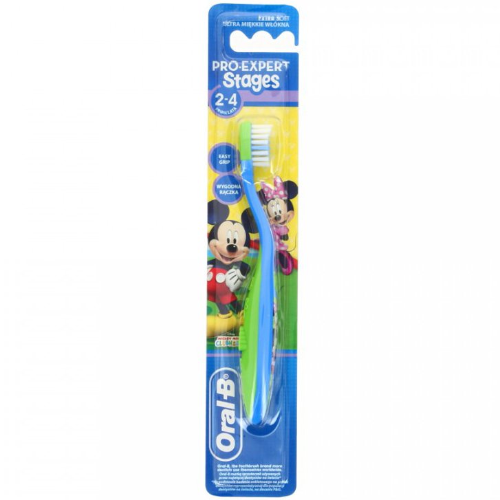 Oral B Παιδική Οδοντόβουρτσα Stages No2 kids 2-4years – κόκκινο