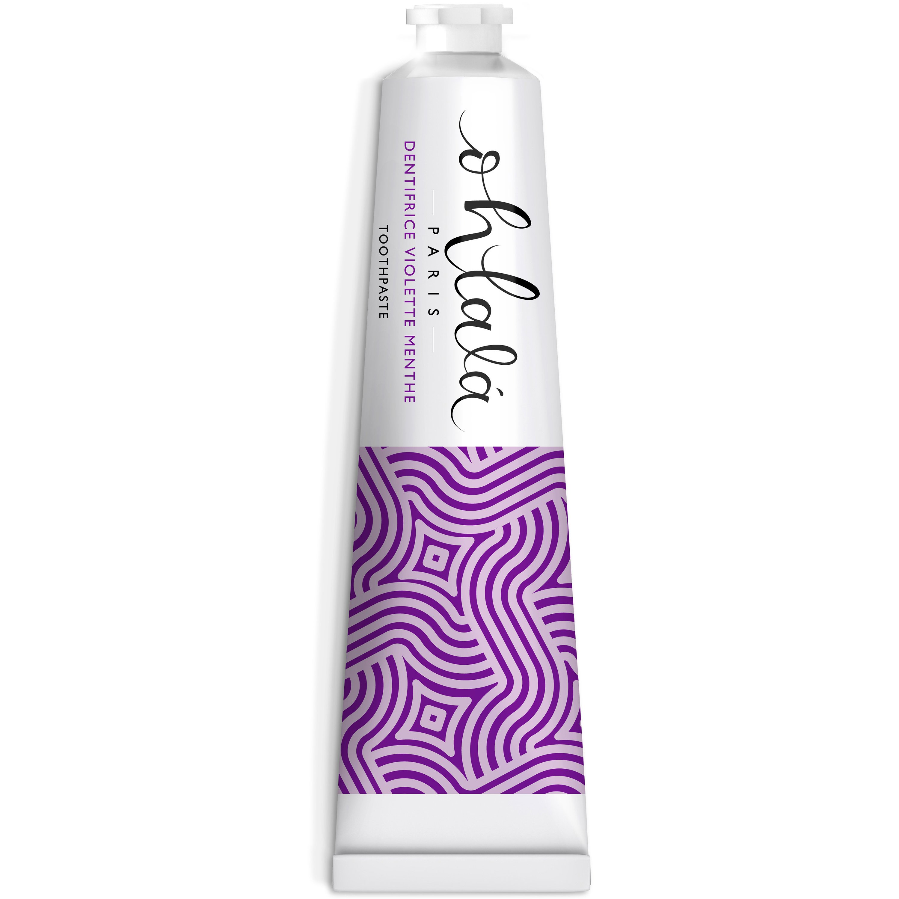 Ohlala Violet Mint Toothpaste Travel Size Οδοντόκρεμα με Υπέροχη Γεύση Μέντα & Βιολέτα 15ml