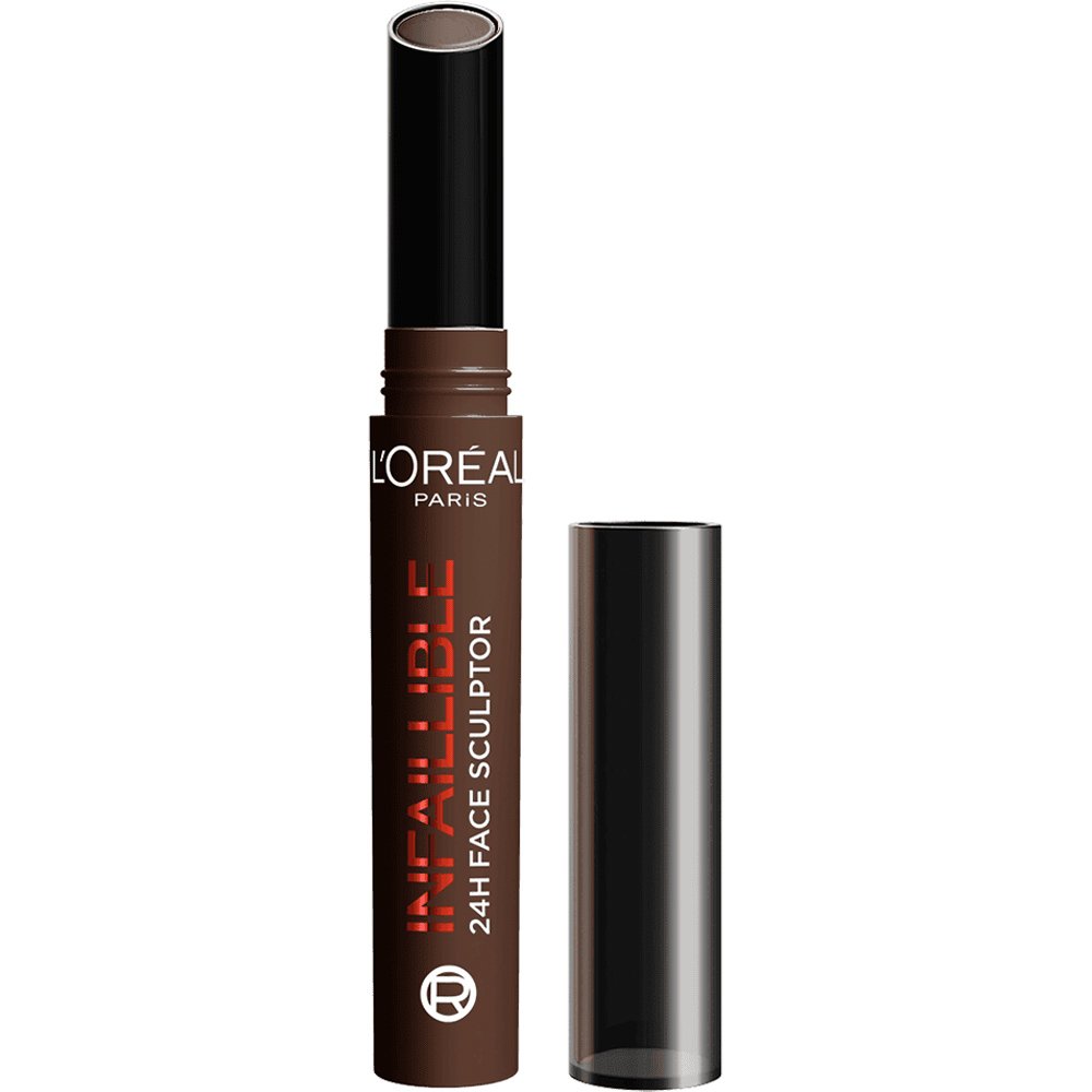 Loreal Paris L'Oreal Paris Infaillible 24H Face Scultpor Contouring Stick Κρεμώδες Στικ Ιδανικό για Highlighting & Contouring 2.3g - Dark Contour
