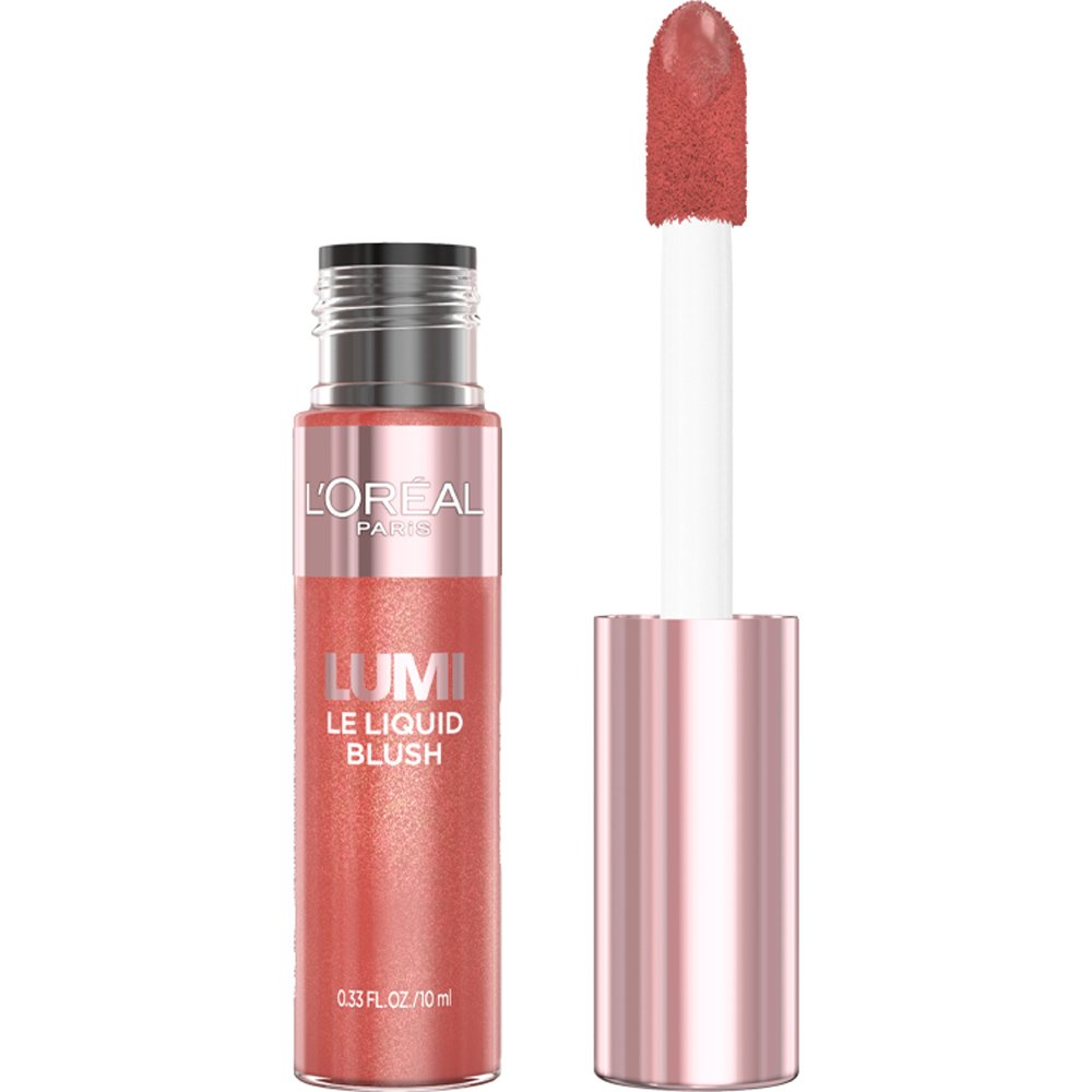 Loreal Paris L'oreal Paris Lumi Le Liquid Blush Υγρό Ρουζ με Λαμπερό Χρώμα Κατάλληλο για Ευαίσθητο Δέρμα 11ml - 630 Glowy True Rose